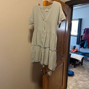 Women's Light Gray Mini Dress